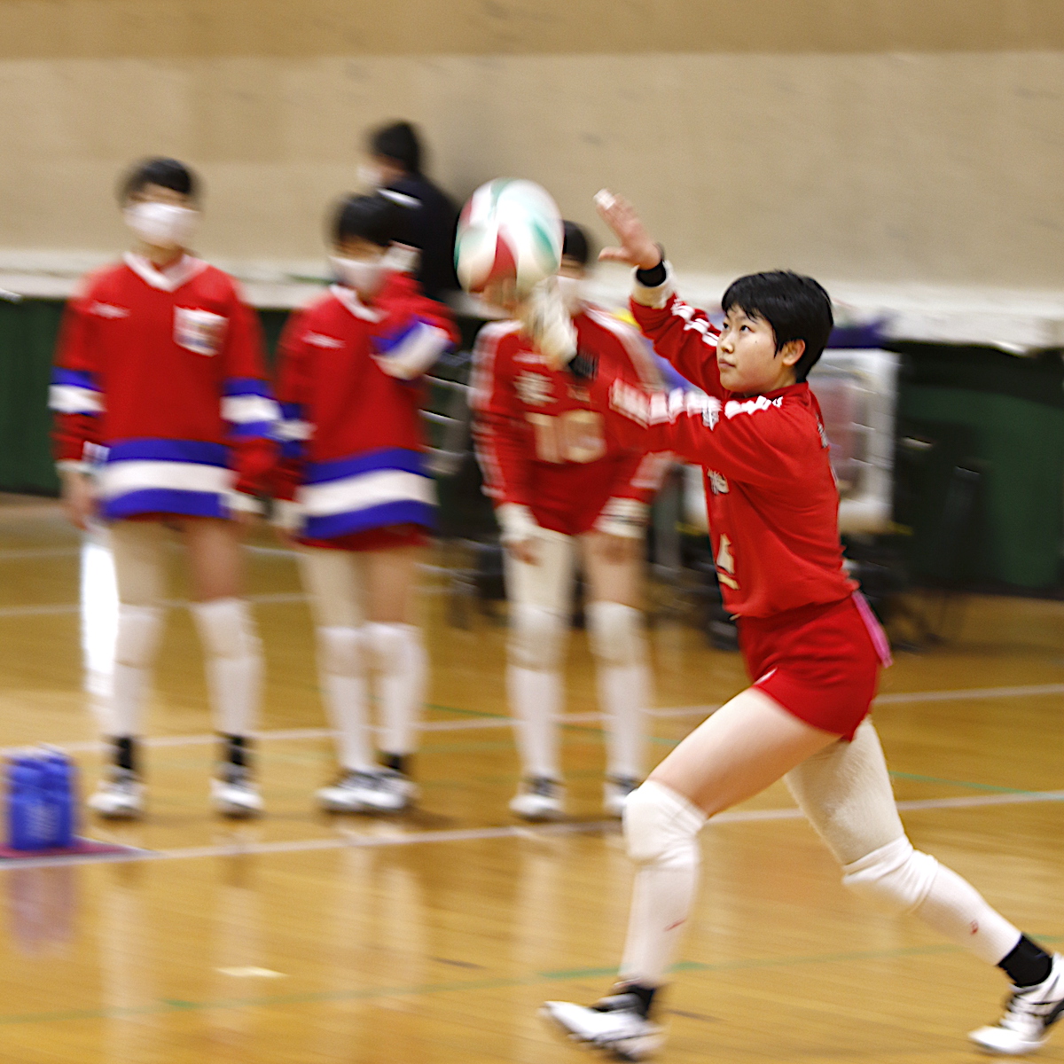 主将奮闘記vol.５　東九州龍谷高校バレーボール部　佐村真唯（２年）　「魂でチームを引っ張る」