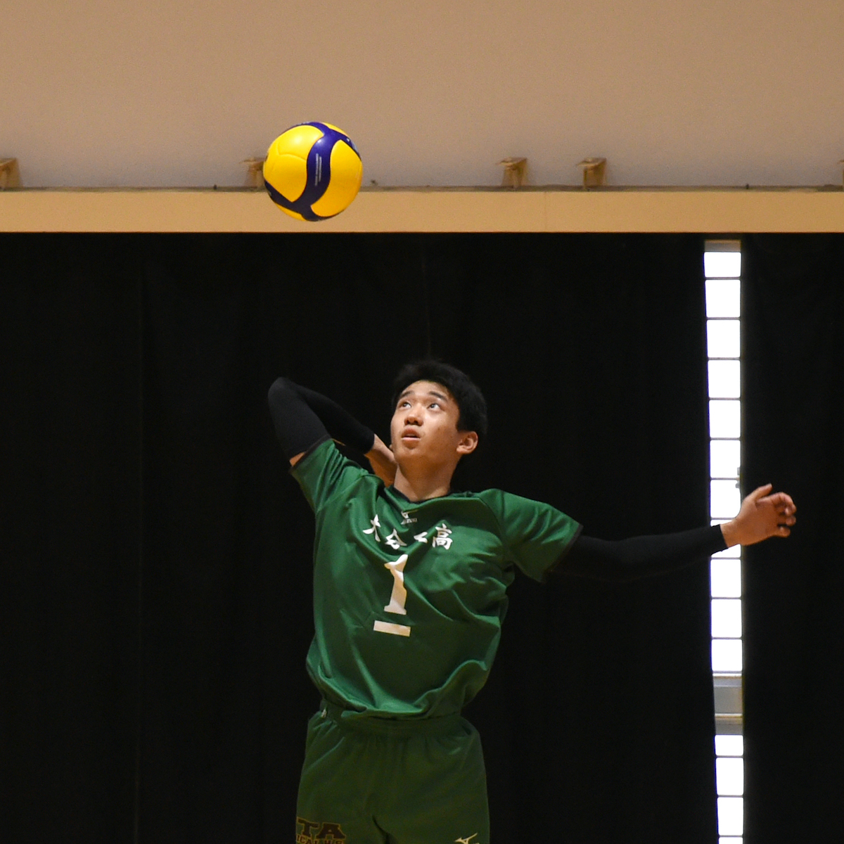 主将奮闘記vol.7　大分工業高校バレーボール部　芦谷透（２年）　「“大工”という名に恥じないプレーをしたい」