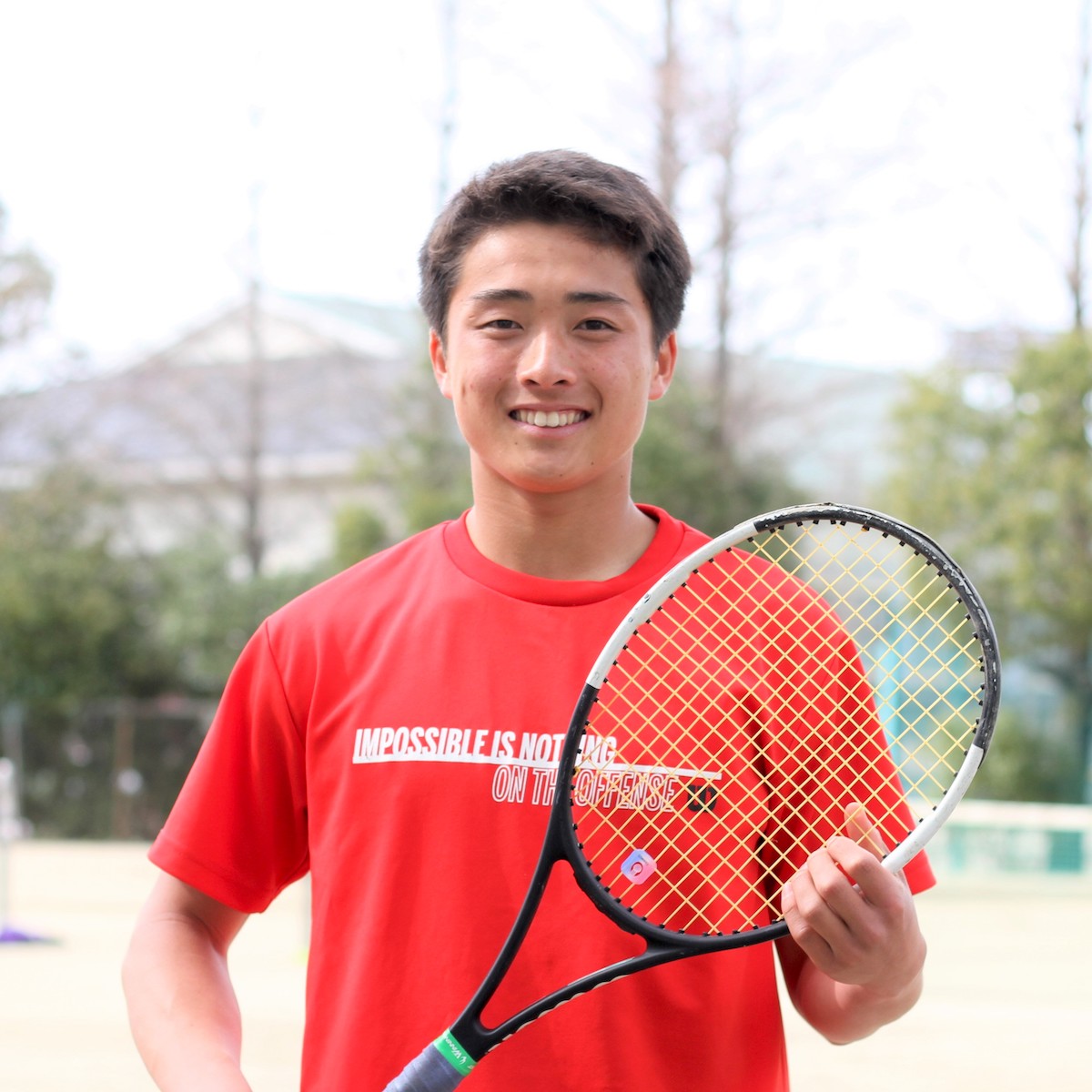 大分舞鶴高校テニス部　秦亮介（２年）　file.355