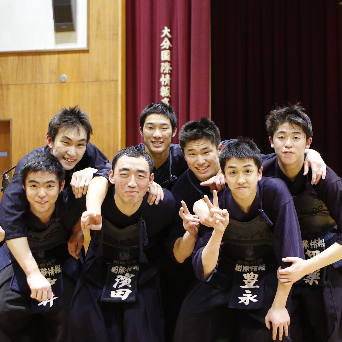 剣道男子　志を高く持ち、粘り強い剣道で３年ぶりの全国大会に出場する大分国際情報