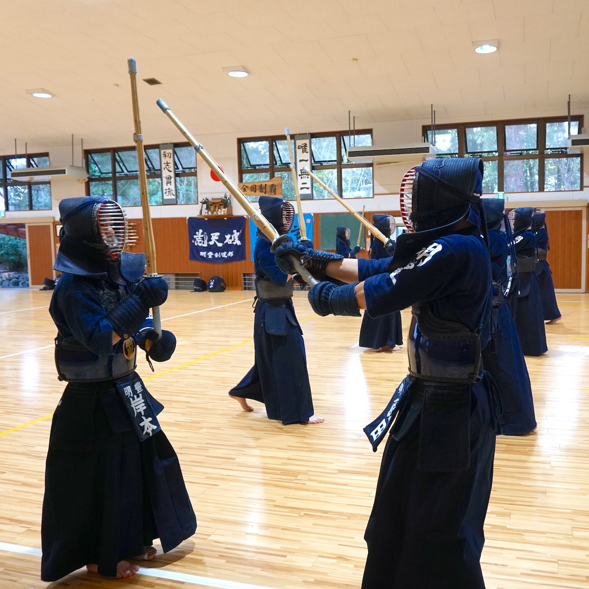 剣道男子　実力主義を貫き選手選考、メンバー外の選手の思いを背負い明豊が日本一を狙う