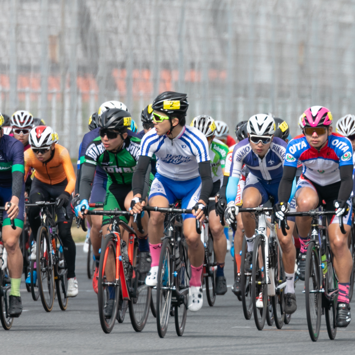 自転車男子　ロードで全国７位、積み上げた練習成果を発揮した石井海斗（別府翔青２年）