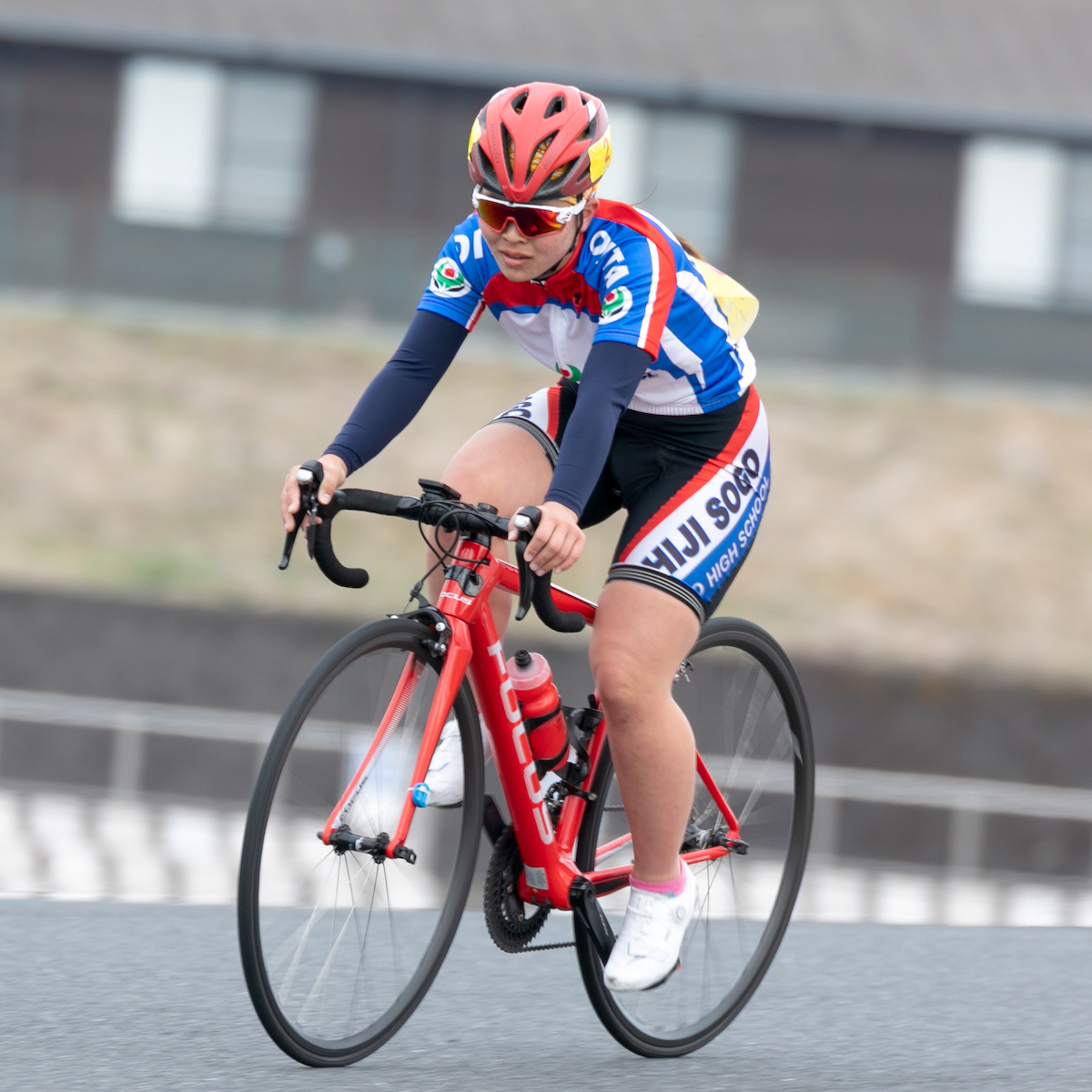 自転車女子　全国高校選抜スクラッチで８位の是永ゆうき（日出総合３年）、ぶっちぎりで優勝できる力を付けたい