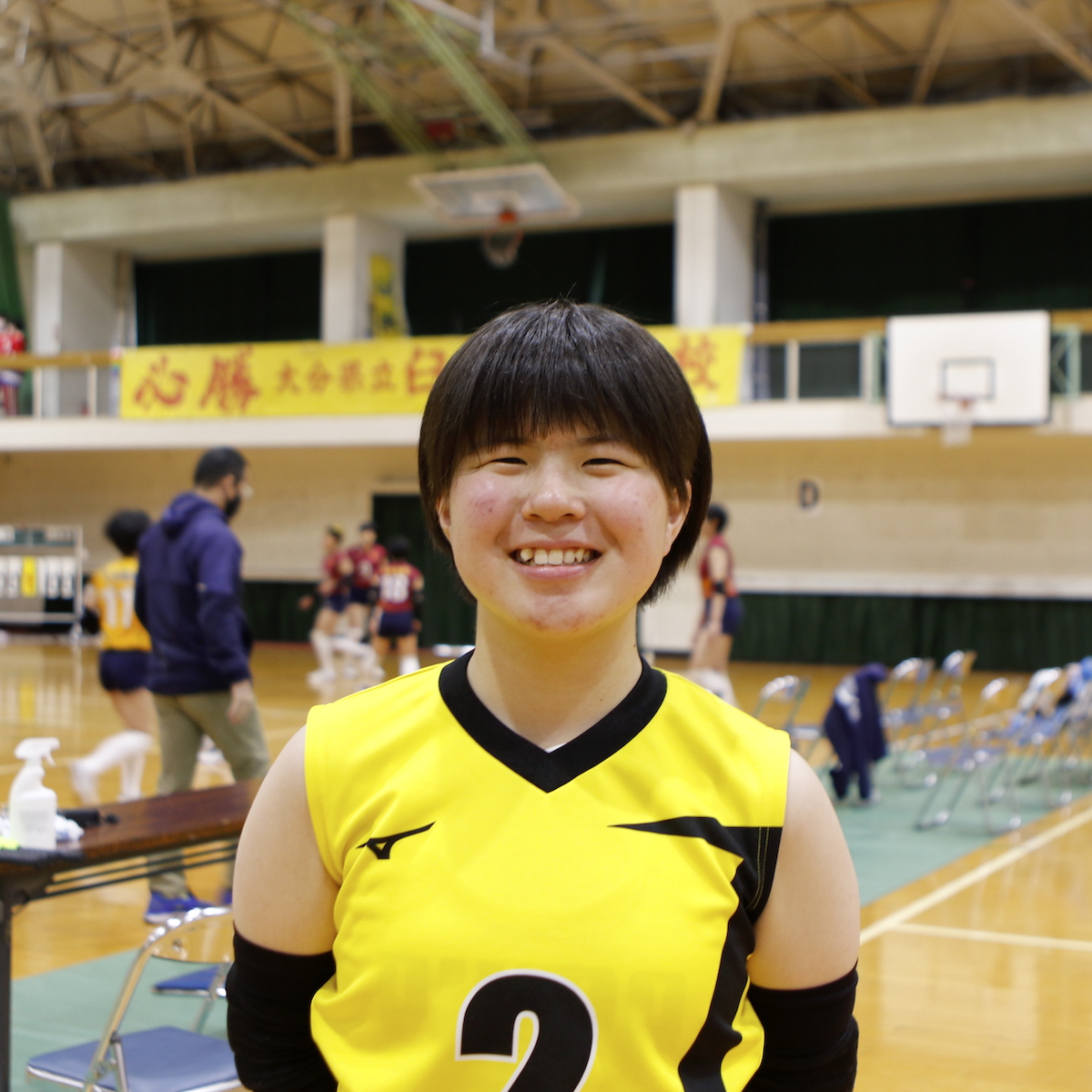 大分東明高校バレーボール部　衛藤楓子（３年）　file.373