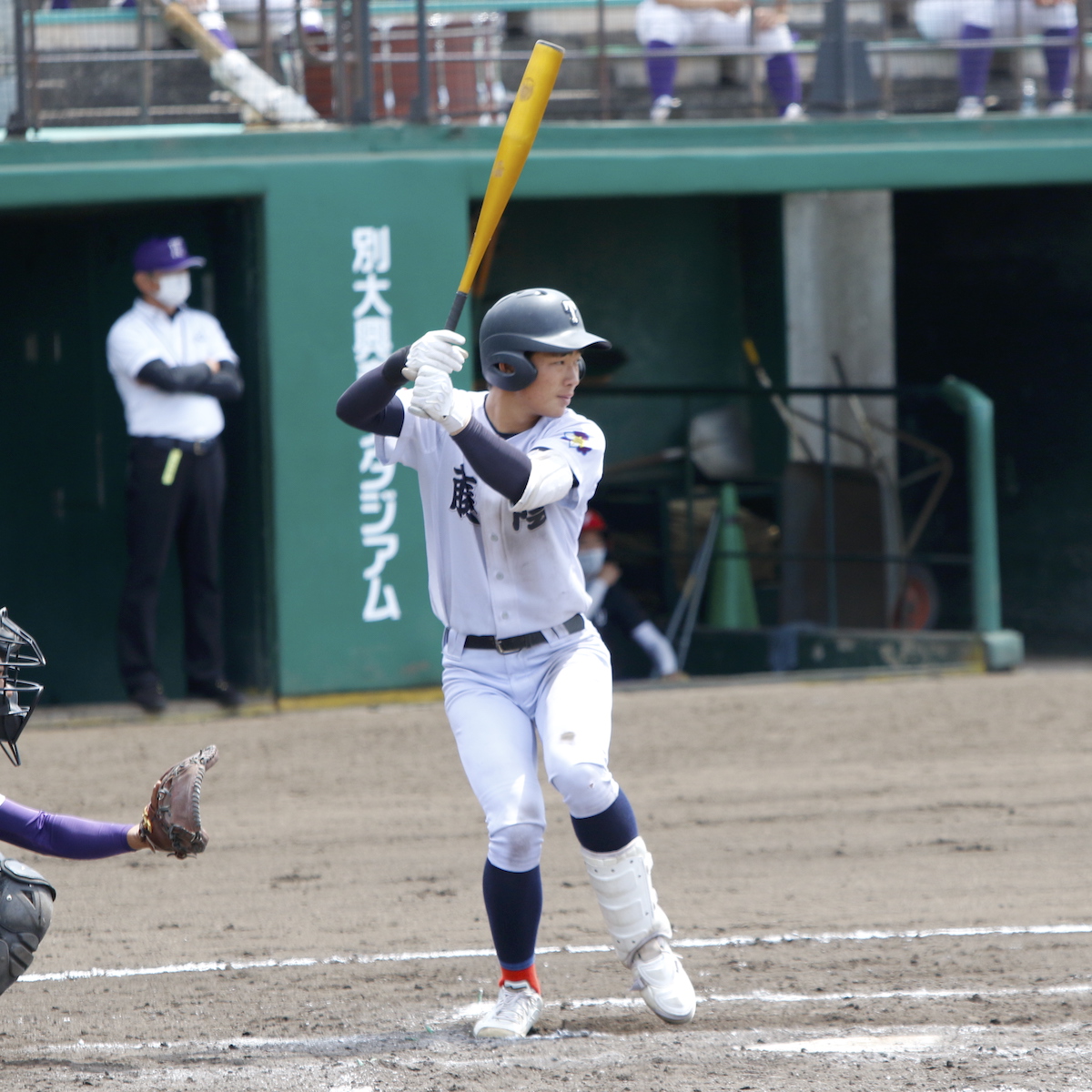 九州地区高校野球大会　チームを勢いづけたリードオフマン　立山颯汰（藤蔭３年）