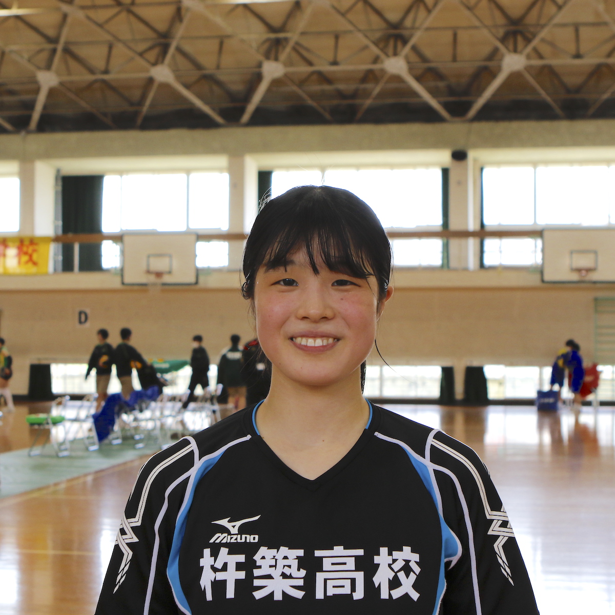 杵築高校バレーボール部　秦ひまわり（３年）　file.376