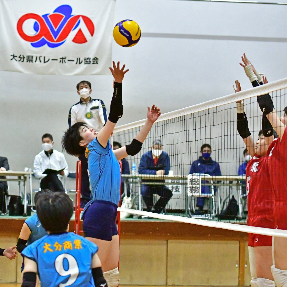 県高校総体前特集　バレーボール女子②　勝負の年となる大分商業、勝利への陣形は整った