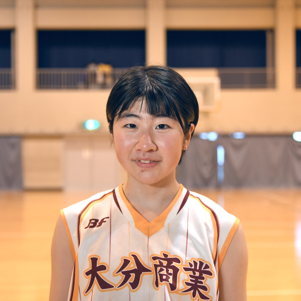 大分商業高校バスケットボール部　都田桃加（３年）　file.378