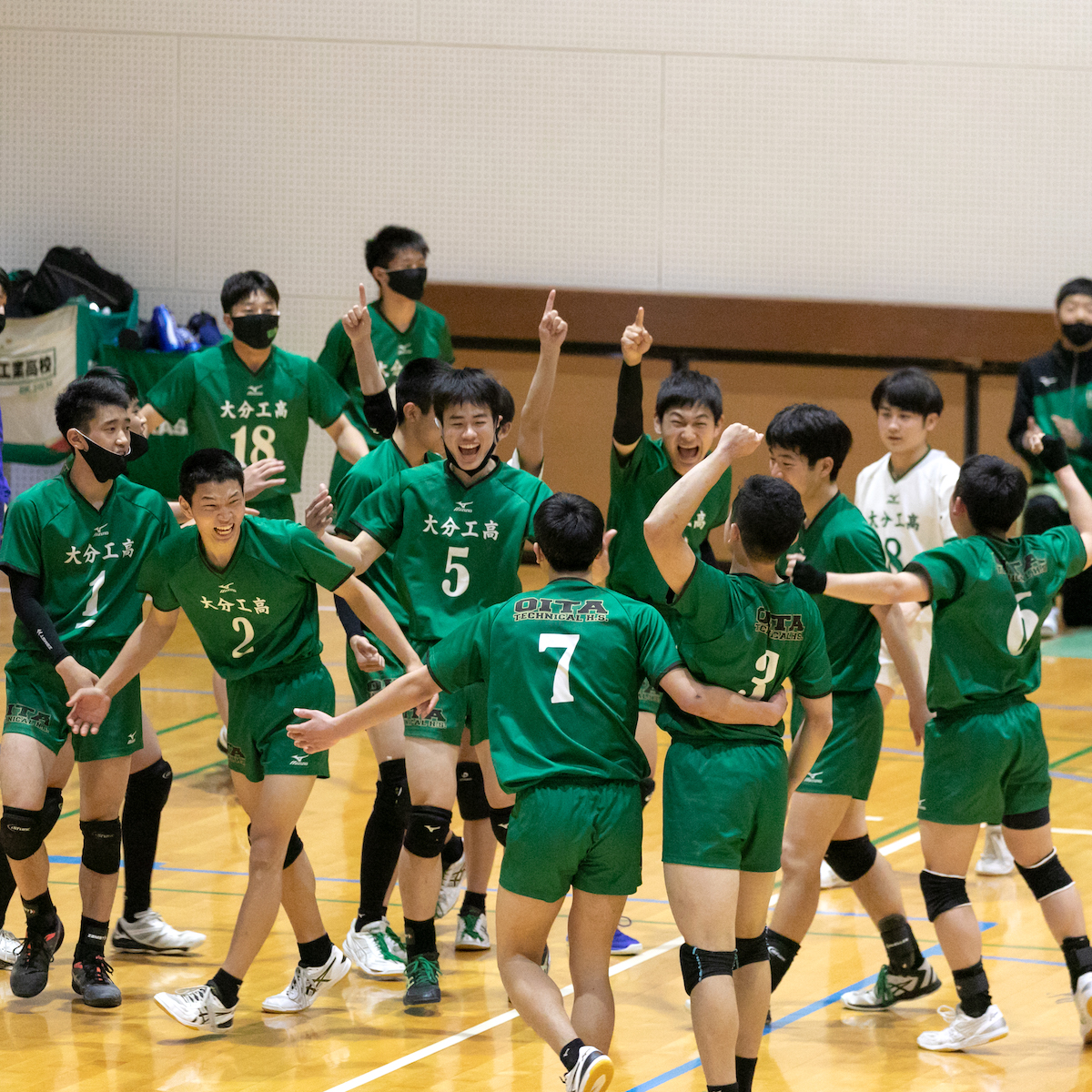 県高校総体前特集　バレーボール男子①　気負わず、平常心で頂点を目指す大分工業