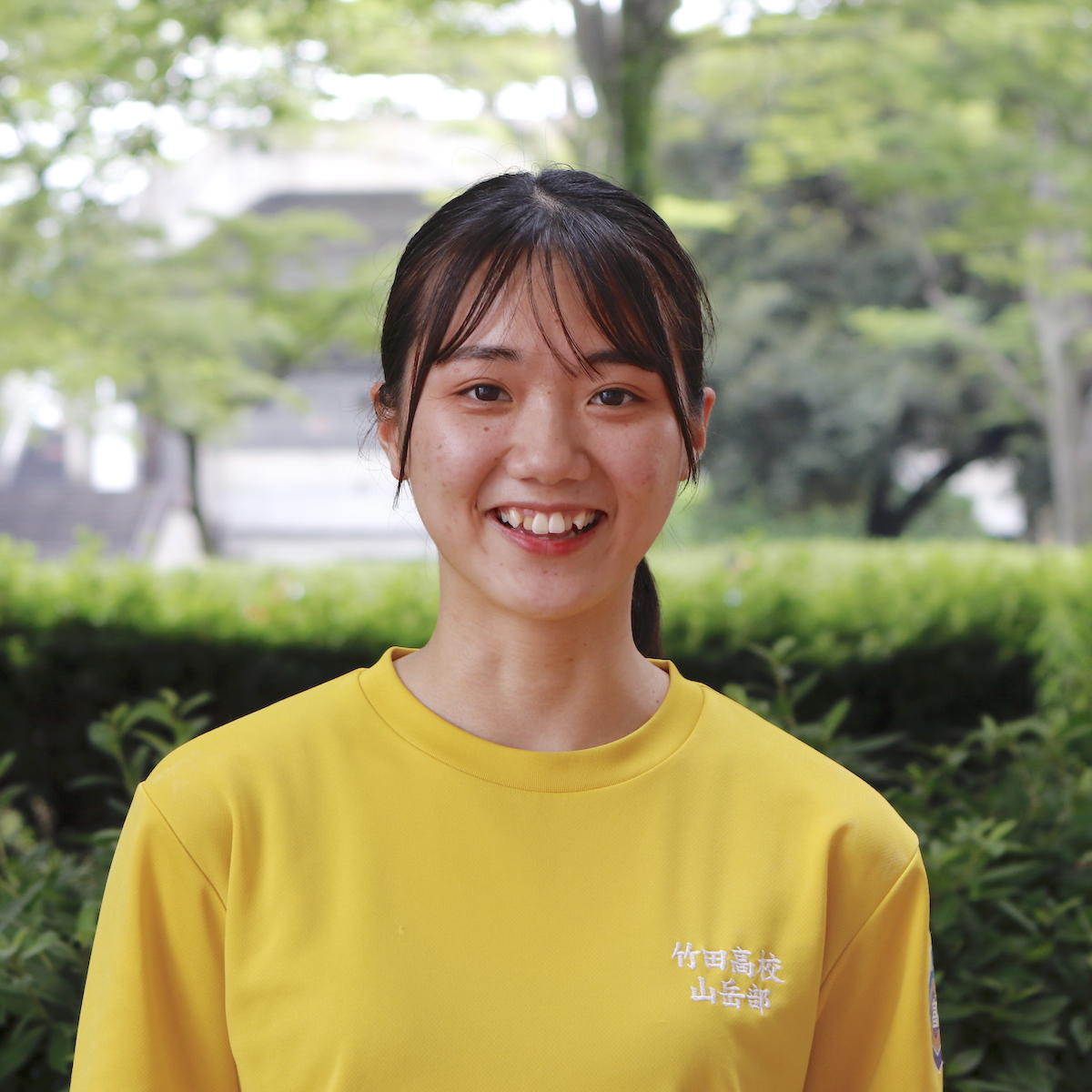 竹田高校山岳部（クライミング）　坂中愛那（３年）　file.384