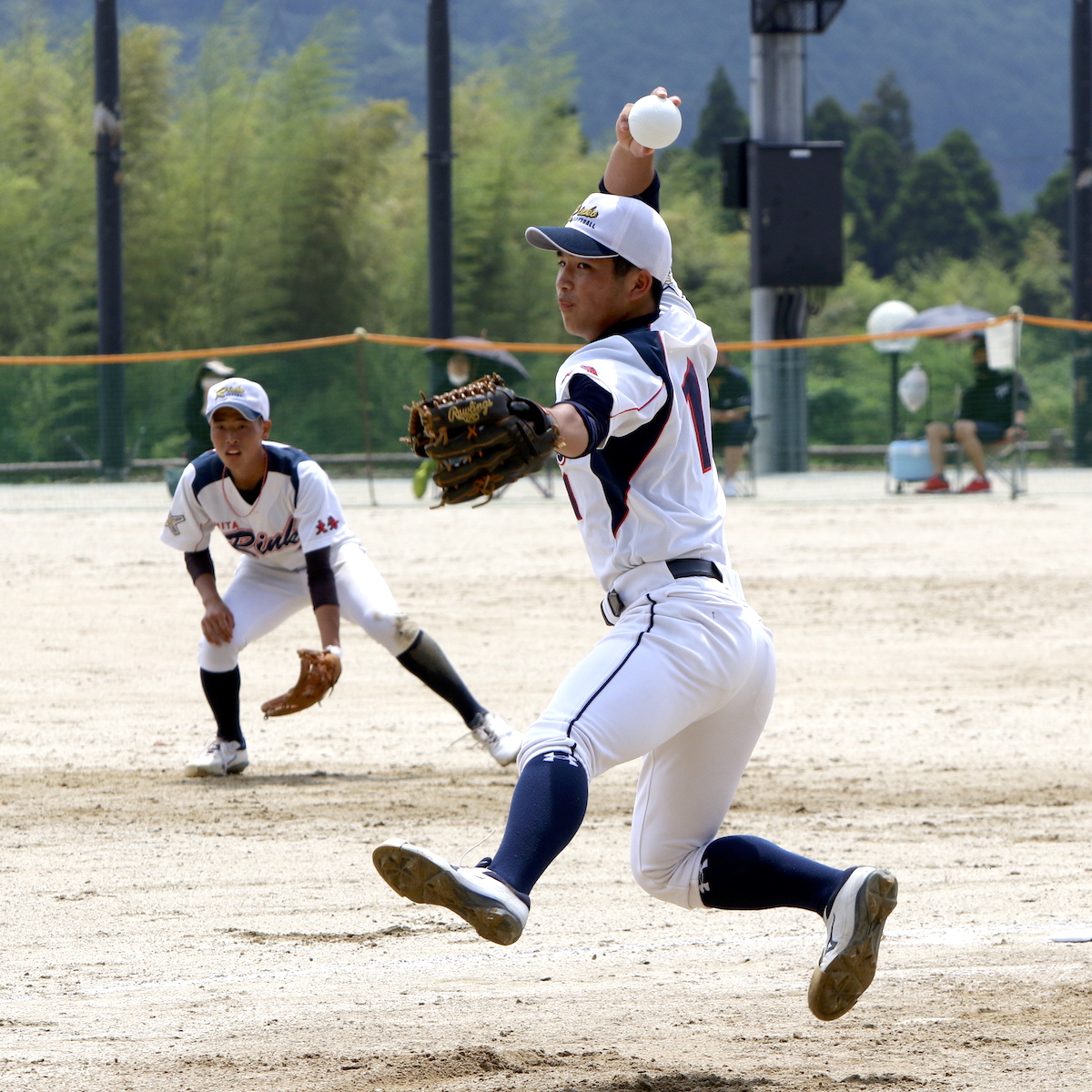 県高校総体　ソフトボール男子　決勝再試合は日田林工が制し３大会連続Ｖ