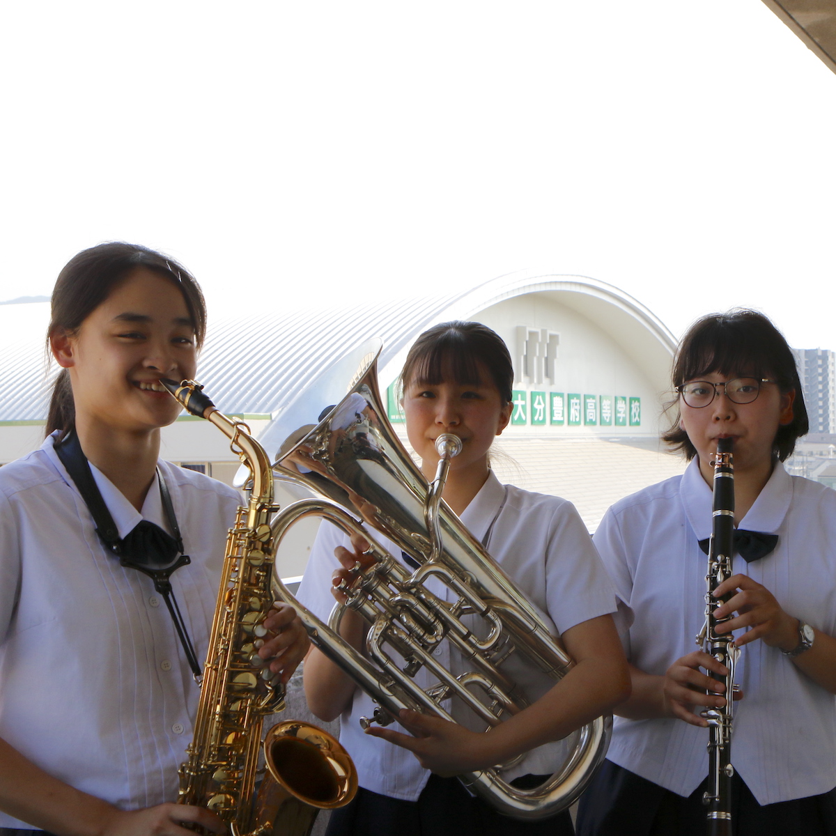 吹奏楽　九州大会でも壮大なサウンドを響かす大分豊府高校