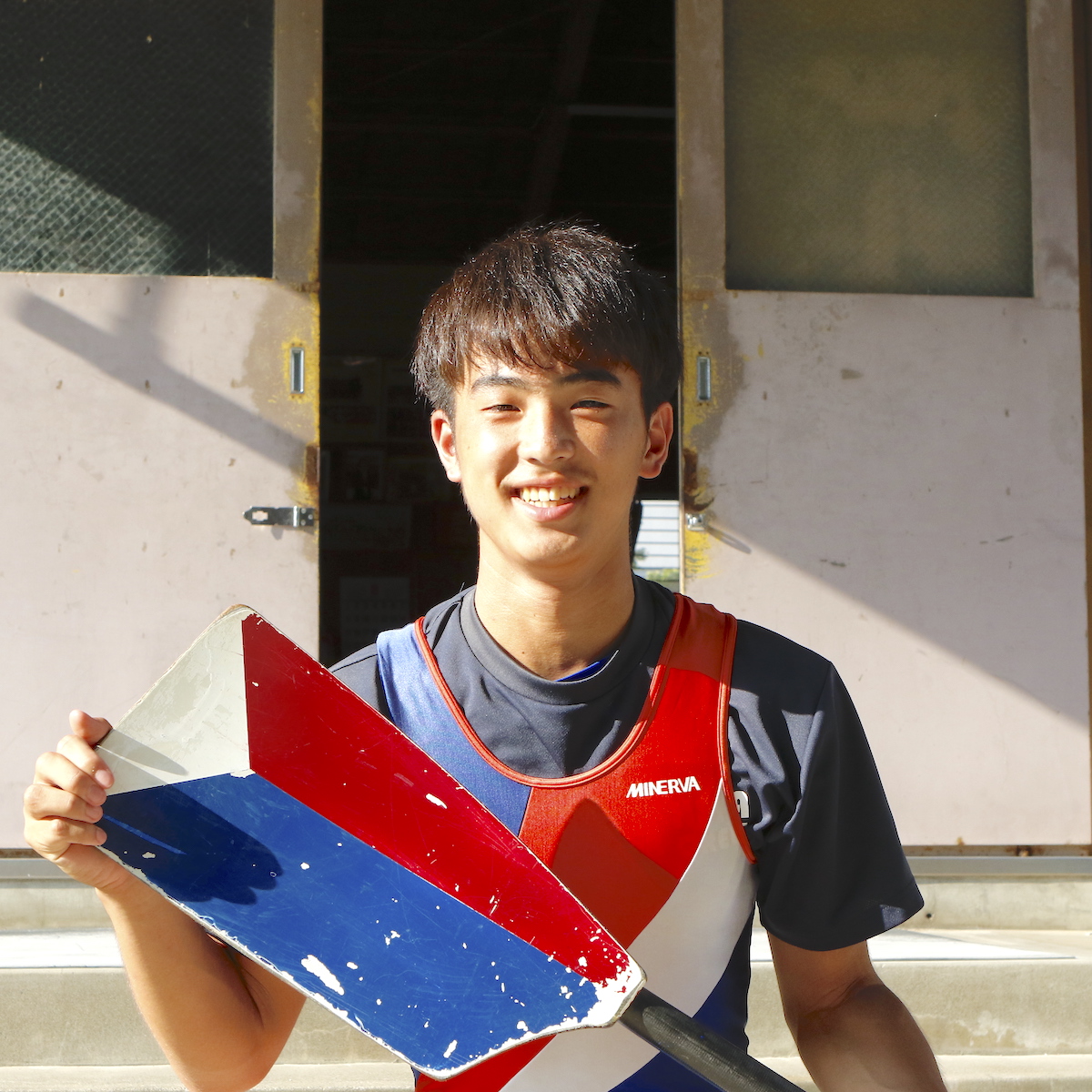 ３年生、夏物語　vol.7　ボート男子　今後に期待高まる未完の大器・中島広大（日田３年）