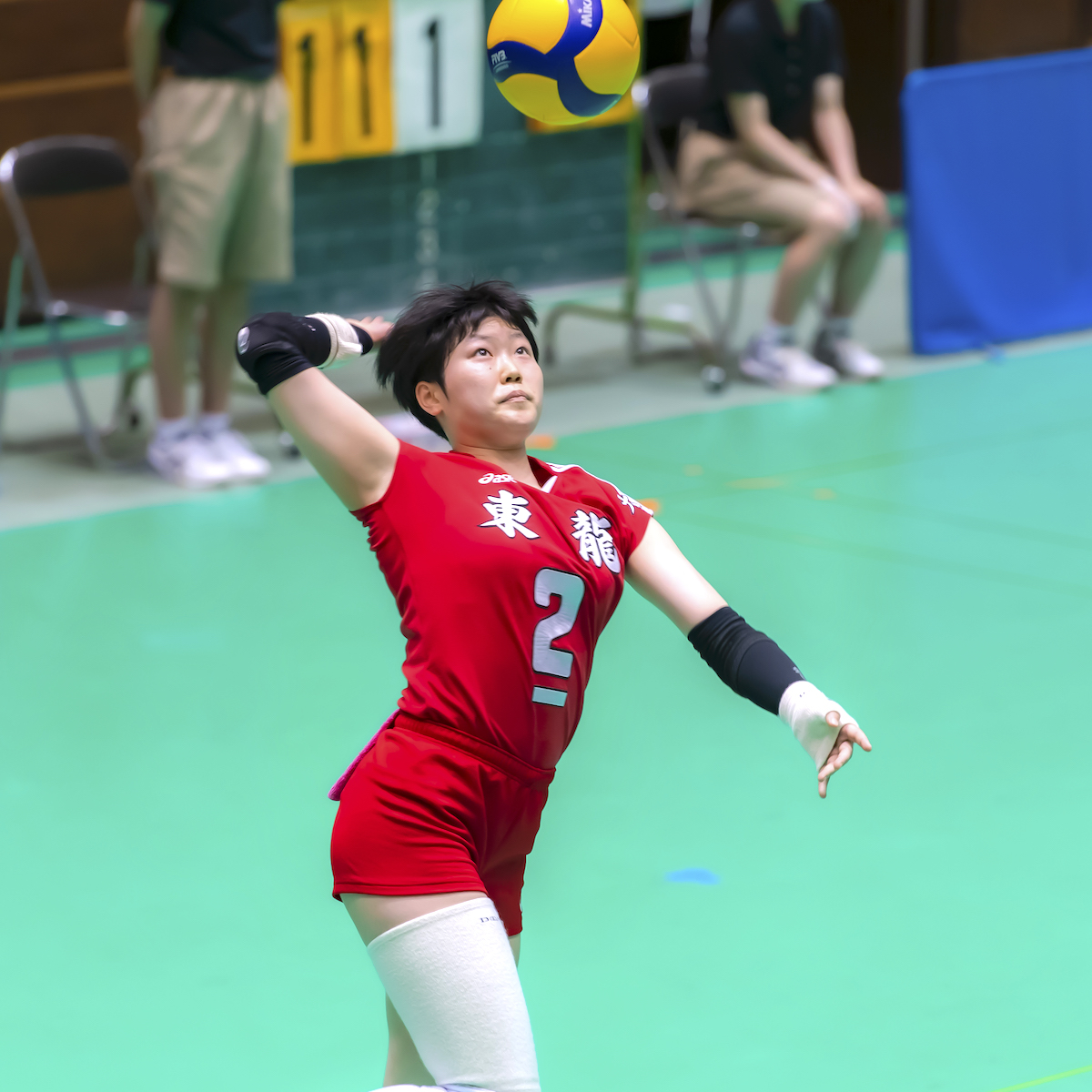 春の高校バレー県予選企画　女子（４）　ライバルはこの選手です