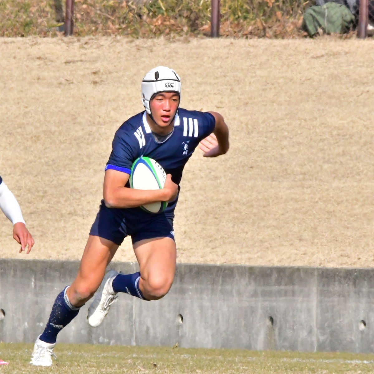 花園県予選特集　ラグビー（４）　ライバルはこの選手です