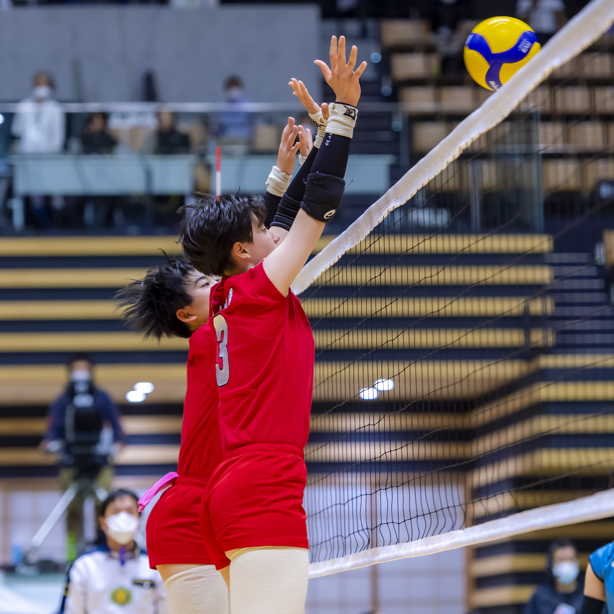 春の高校バレー県予選　女子　１セットも許さない完全優勝で東九州龍谷が22連覇