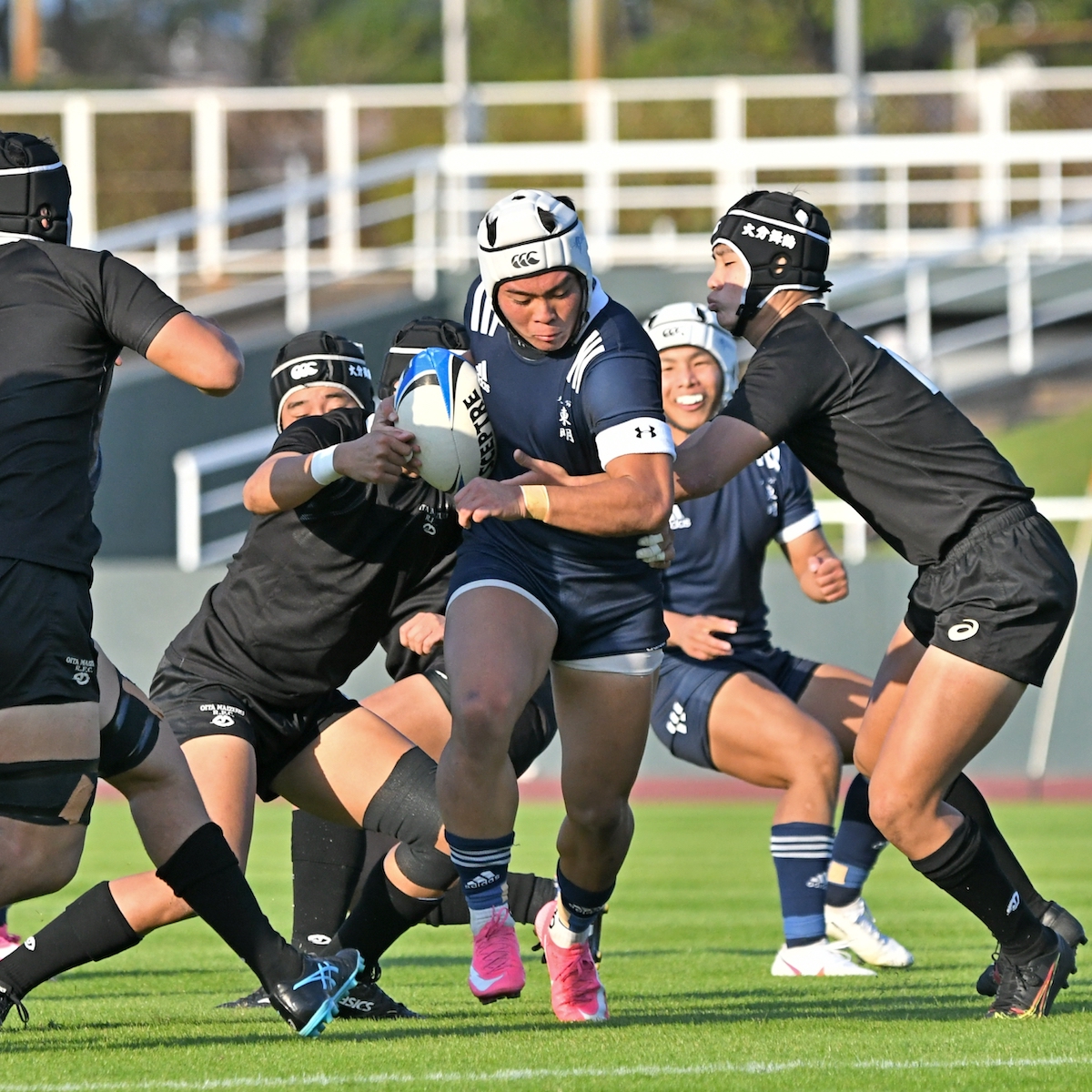 ラストバトル〜３年生、最後の戦い〜　ラグビー　両校優勝、大会３連覇を成し遂げた大分東明