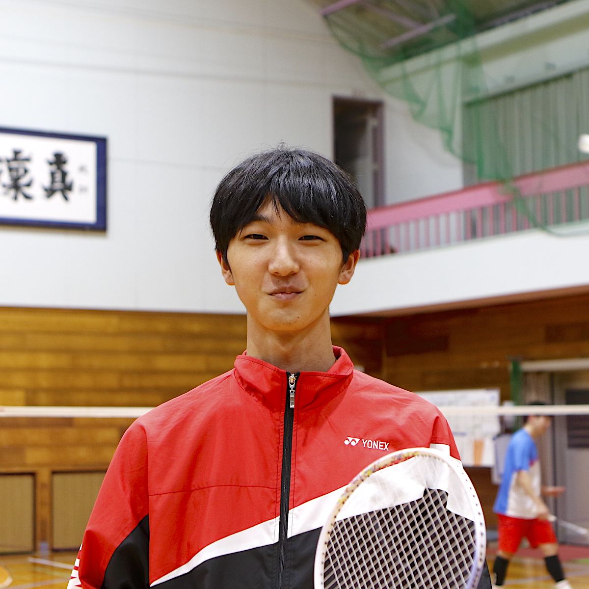 佐伯豊南高校バドミントン部　岩崎玲至（２年）　　file. 458