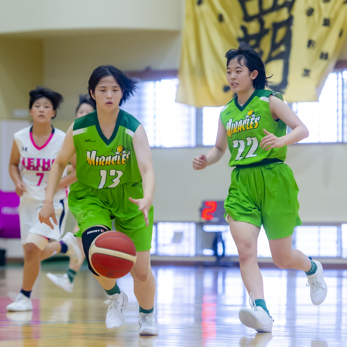 冬の全国大会特集　バスケットボール女子　全国大会初出場、大分の第２章の始まり