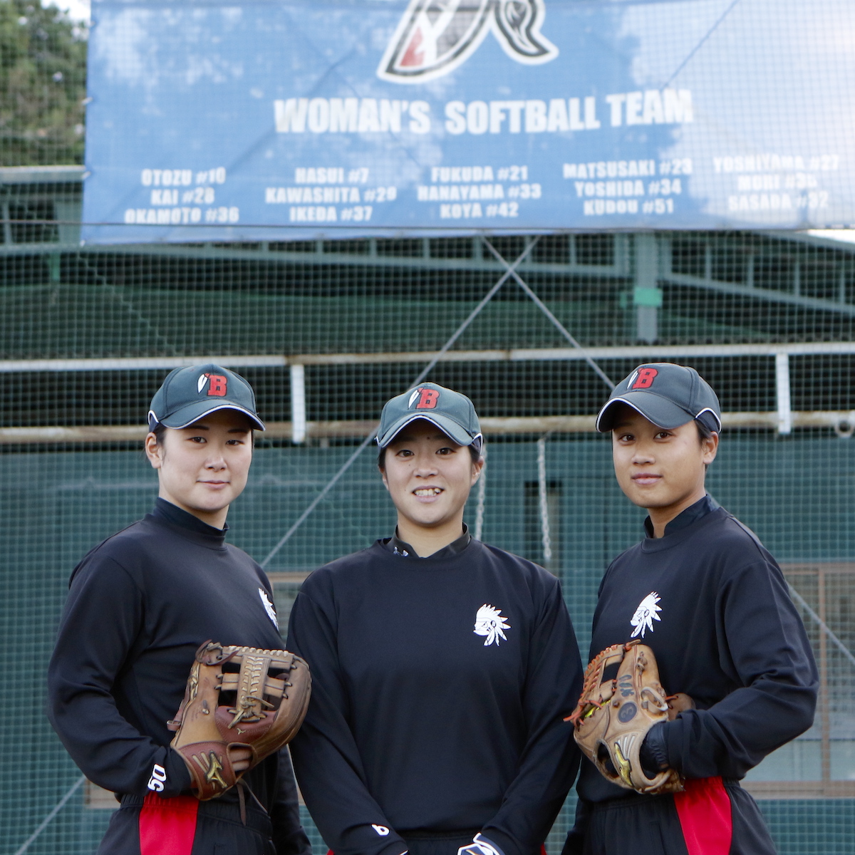 スター候補生インタビュー（３）　ソフトボール　新リーグに挑戦する日本文理大学の３選手
