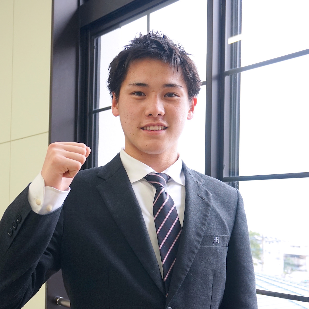 スター候補生インタビュー（４）　野球　京本真（明豊高校３年）「心は熱く、頭は冷静に」