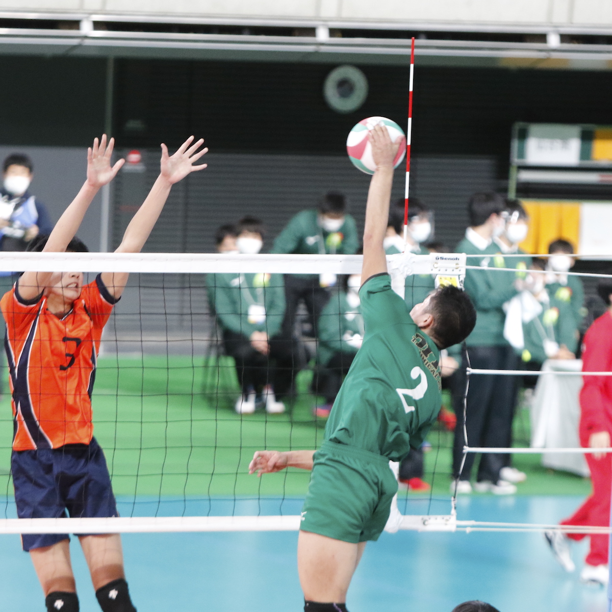 春の高校バレー　力を出し切った大分工業は惜敗、流れを呼び込んだ東龍は２回戦進出