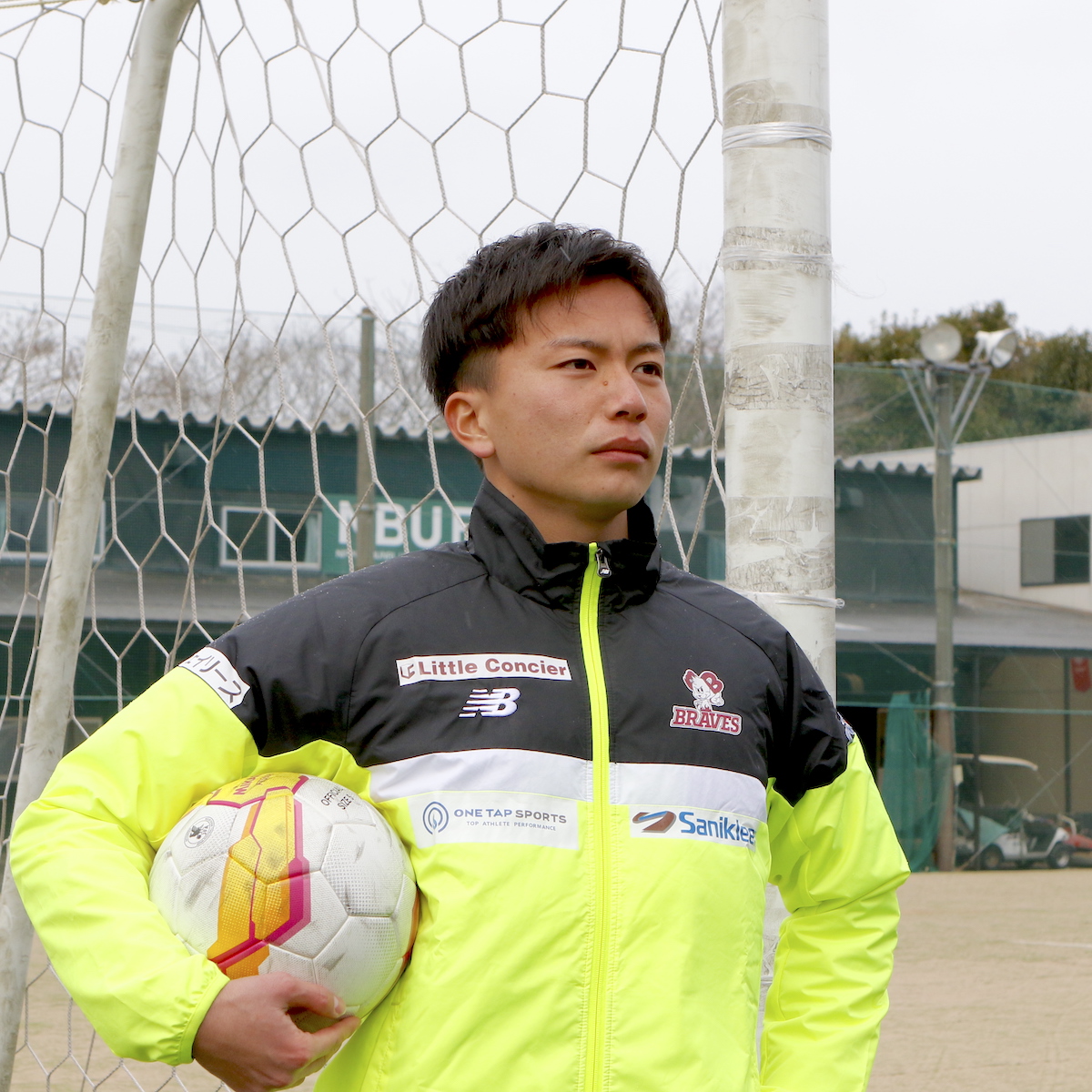 スター候補生インタビュー（５）　サッカー　清水羅偉（日本文理大学４年）「１試合でも早く、１試合でも多く試合に出る」