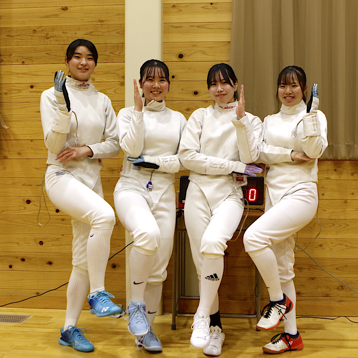 フェンシング女子　攻撃的姿勢を貫き、全国への切符をつかんだ別府翔青