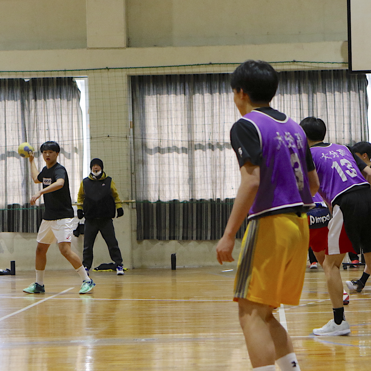 ハンドボール男子　総合力高まり、全国選抜への期待高まる大分