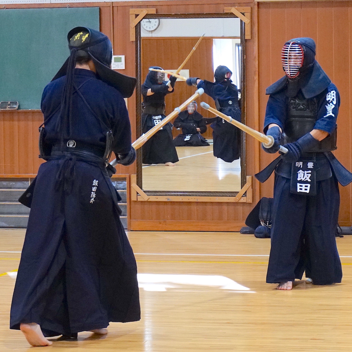 剣道男子　日本一を狙える戦力が整い、日々精進する明豊