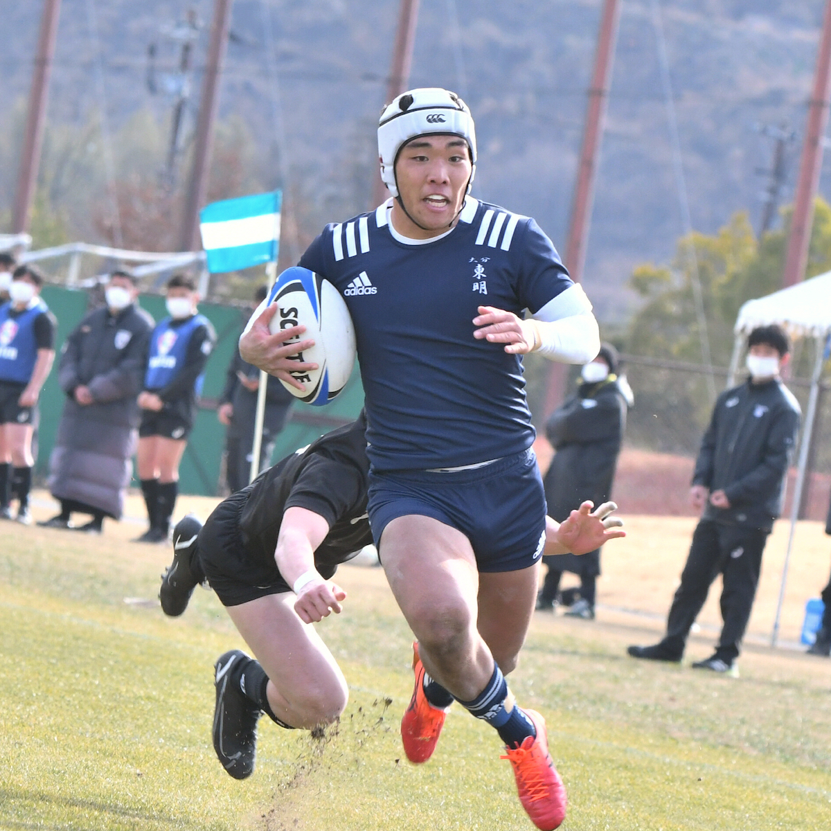 ラグビー　勝つためのマインドを備え、卒業生の悔しい思いを晴らす大分東明
