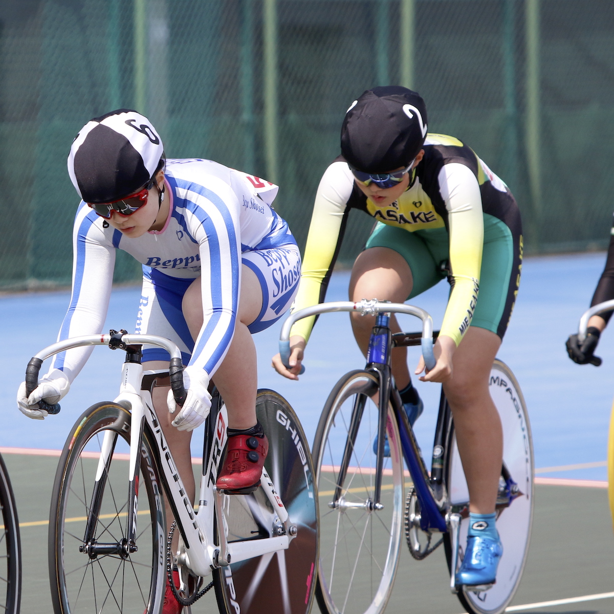 自転車女子　地元開催で、２種目の入賞となった別府翔青の淵月那