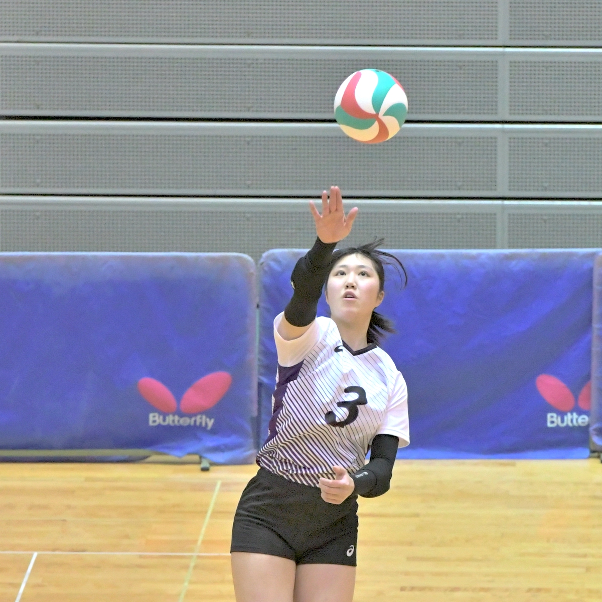 県高校新人大会　バレーボール女子　優勝を逃し、王者奪還に燃える上位３校の主力選手に聞く