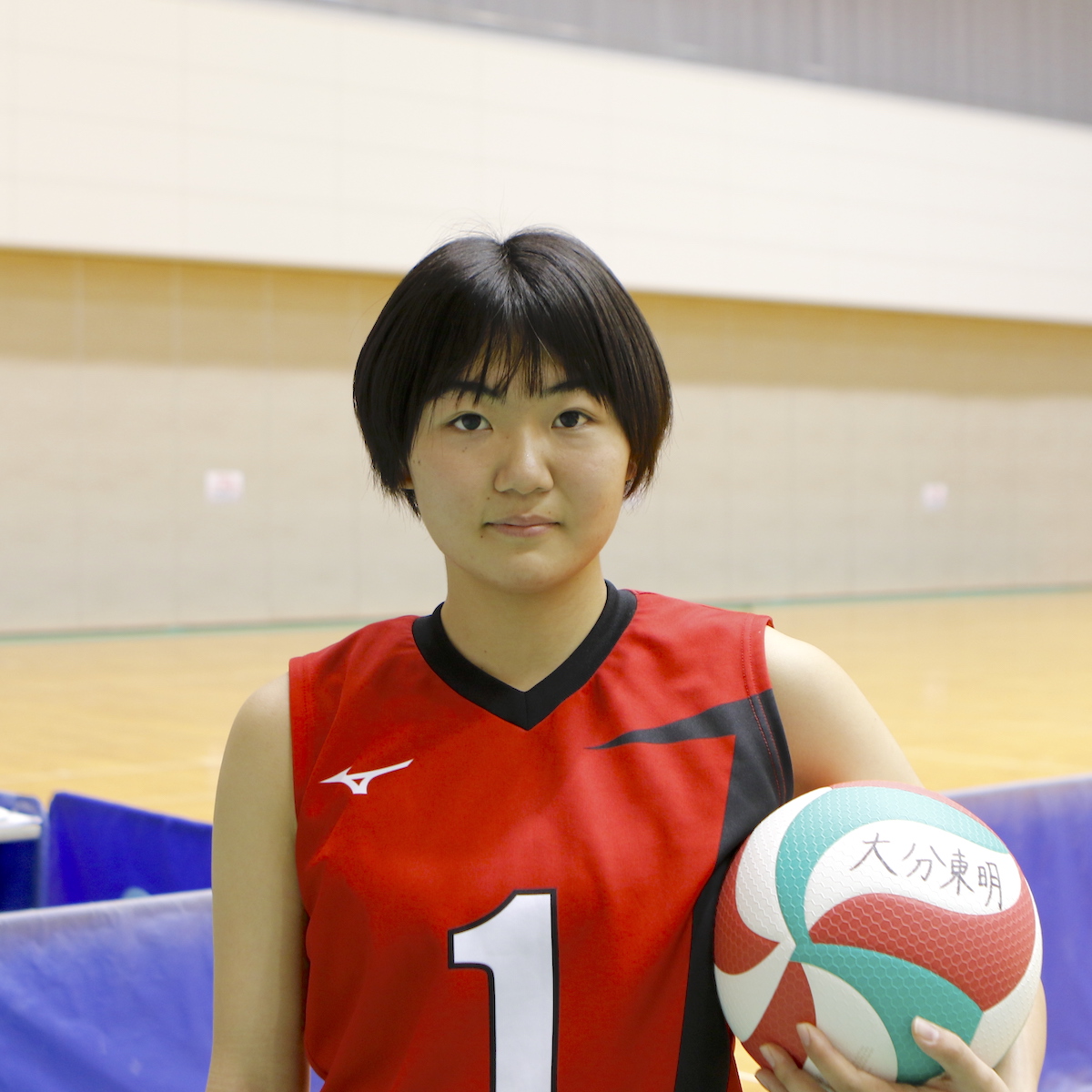 大分東明高校バレーボール部　上田玲奈（３年）　　file.502