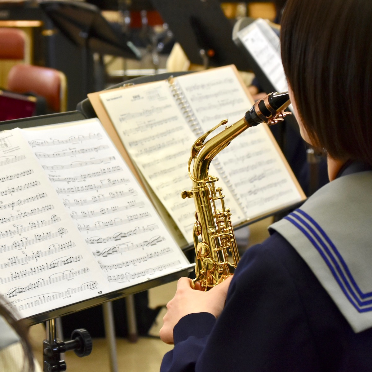 サウンドの質を追求する芸術緑丘高校吹奏楽部