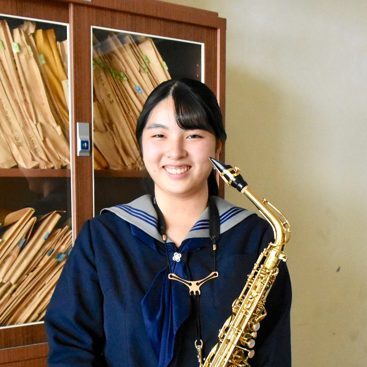 芸術緑丘高校吹奏楽部　首藤舞帆（３年）　　file. 506