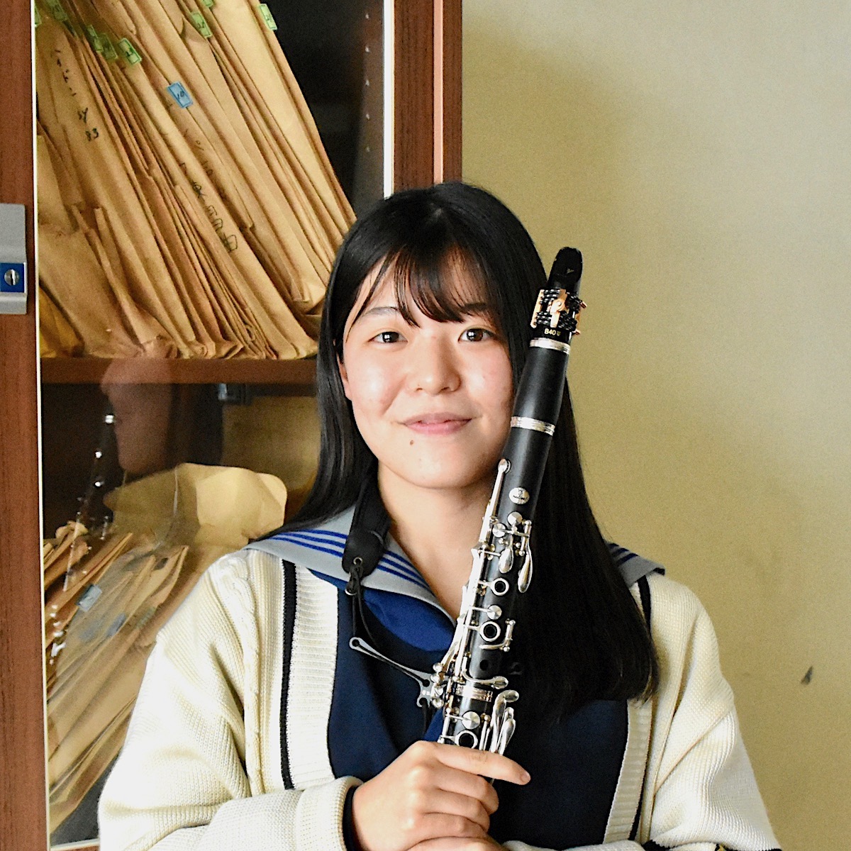 ジュニア全国コンクールなどで入賞した河野愛実（芸術緑丘高３年）　理想の音を追求