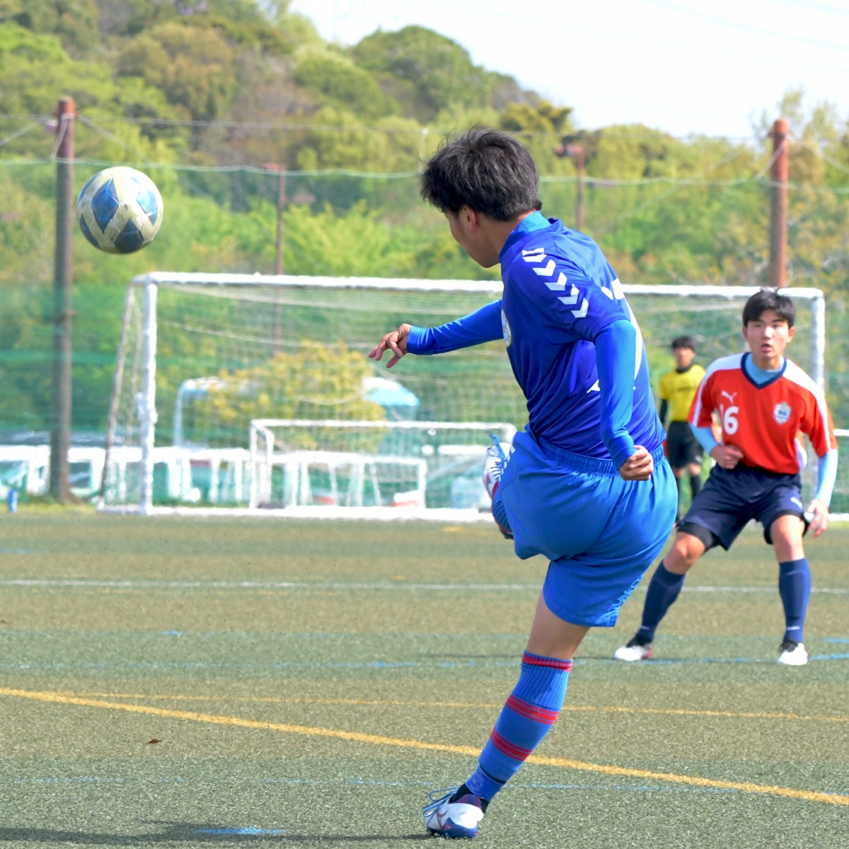 県高校総体前特集　サッカー男子（７）　全員守備・全員攻撃で４強を目指す中津南