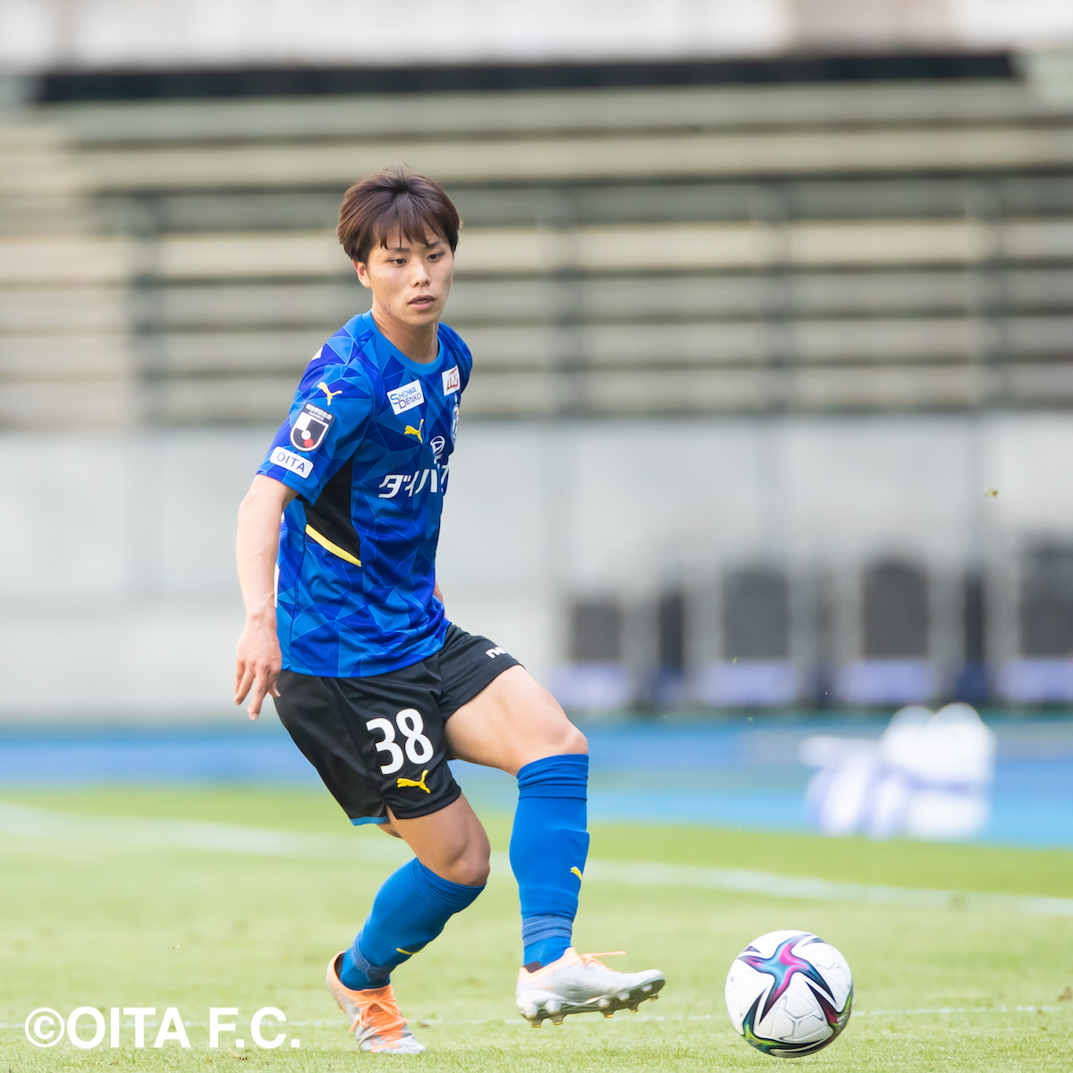 大分トリニータ　左サイドに新風吹き込む高畑奎汰