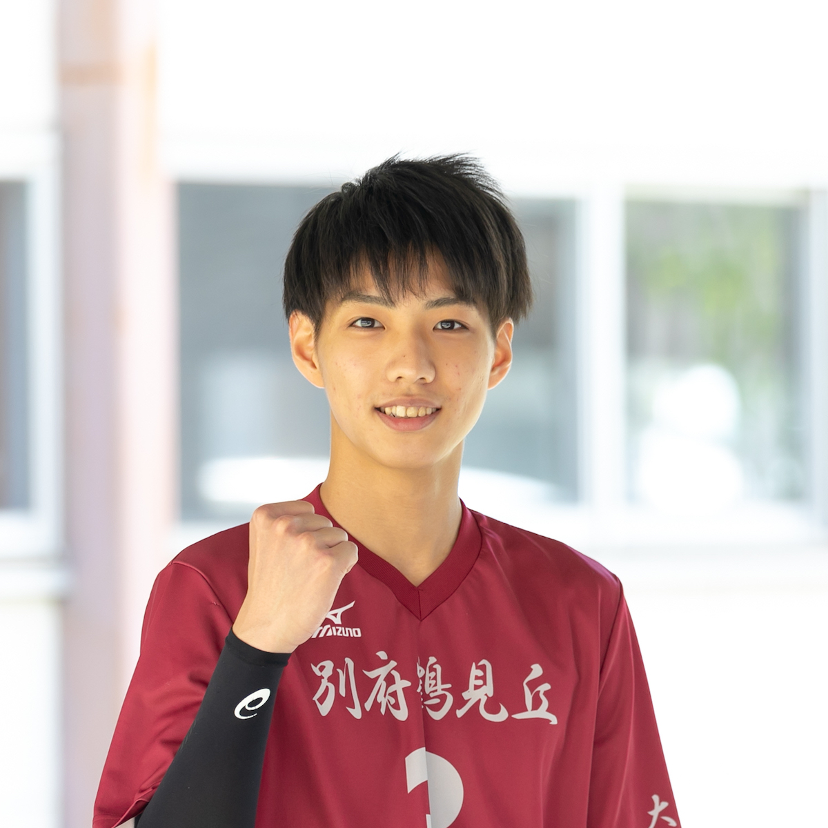 別府鶴見丘高校バレーボール部　田北恵梧（３年）　　file.510