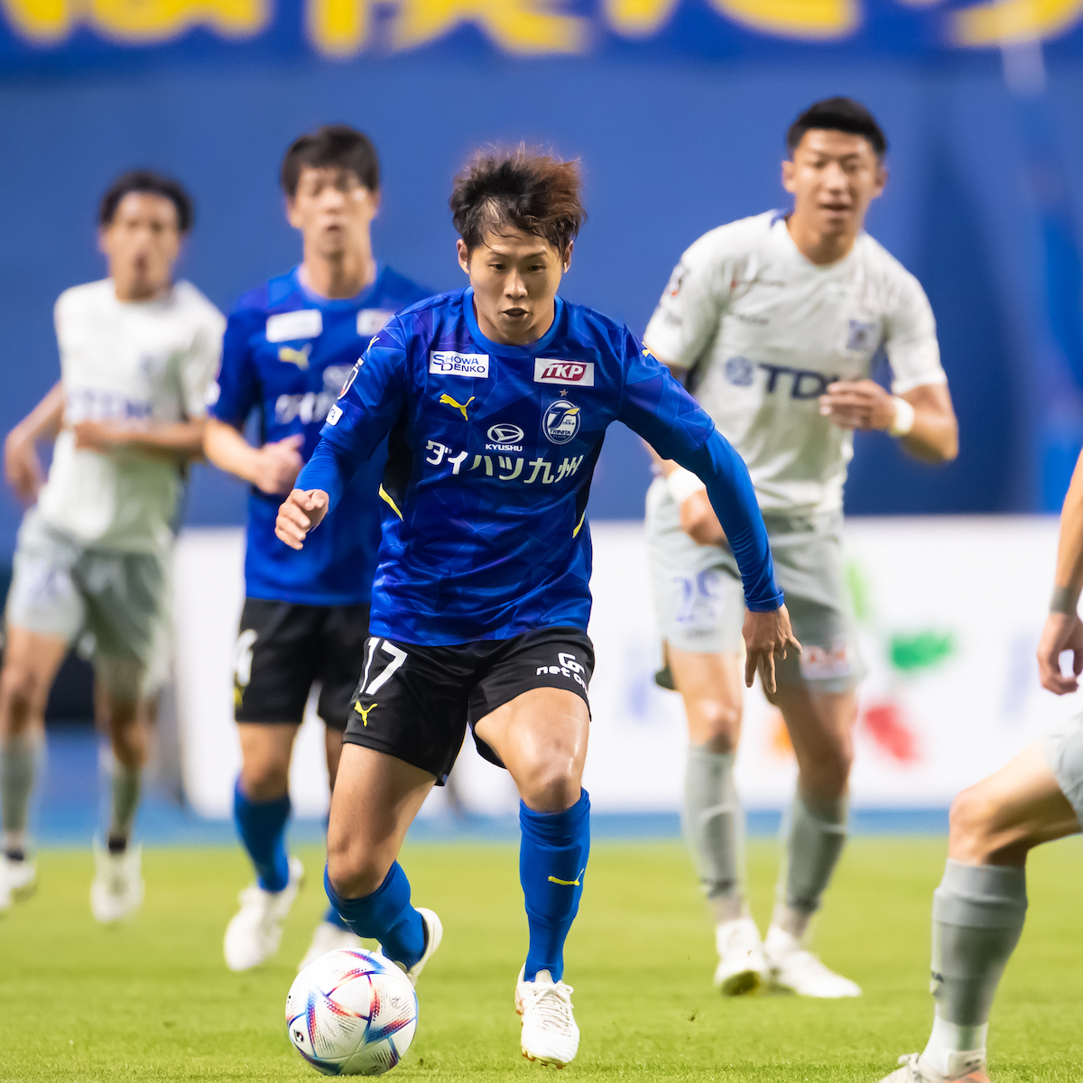 大分トリニータ　「チームを上向きに」　井上健太が武器のスピードを生かし相手の脅威になる