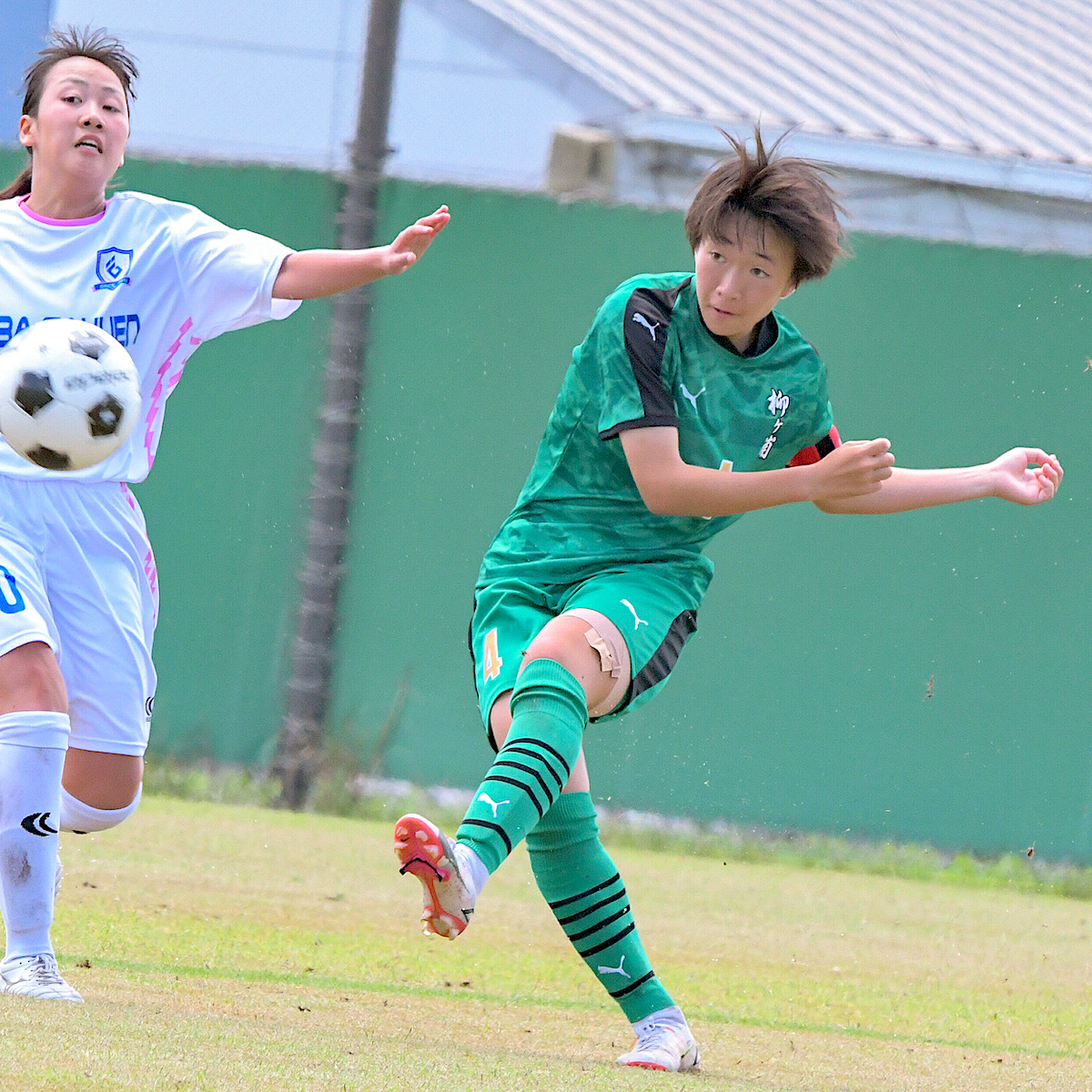 県高校総体　サッカー女子　５得点で圧勝、九州大会に向けて好発進の柳ケ浦