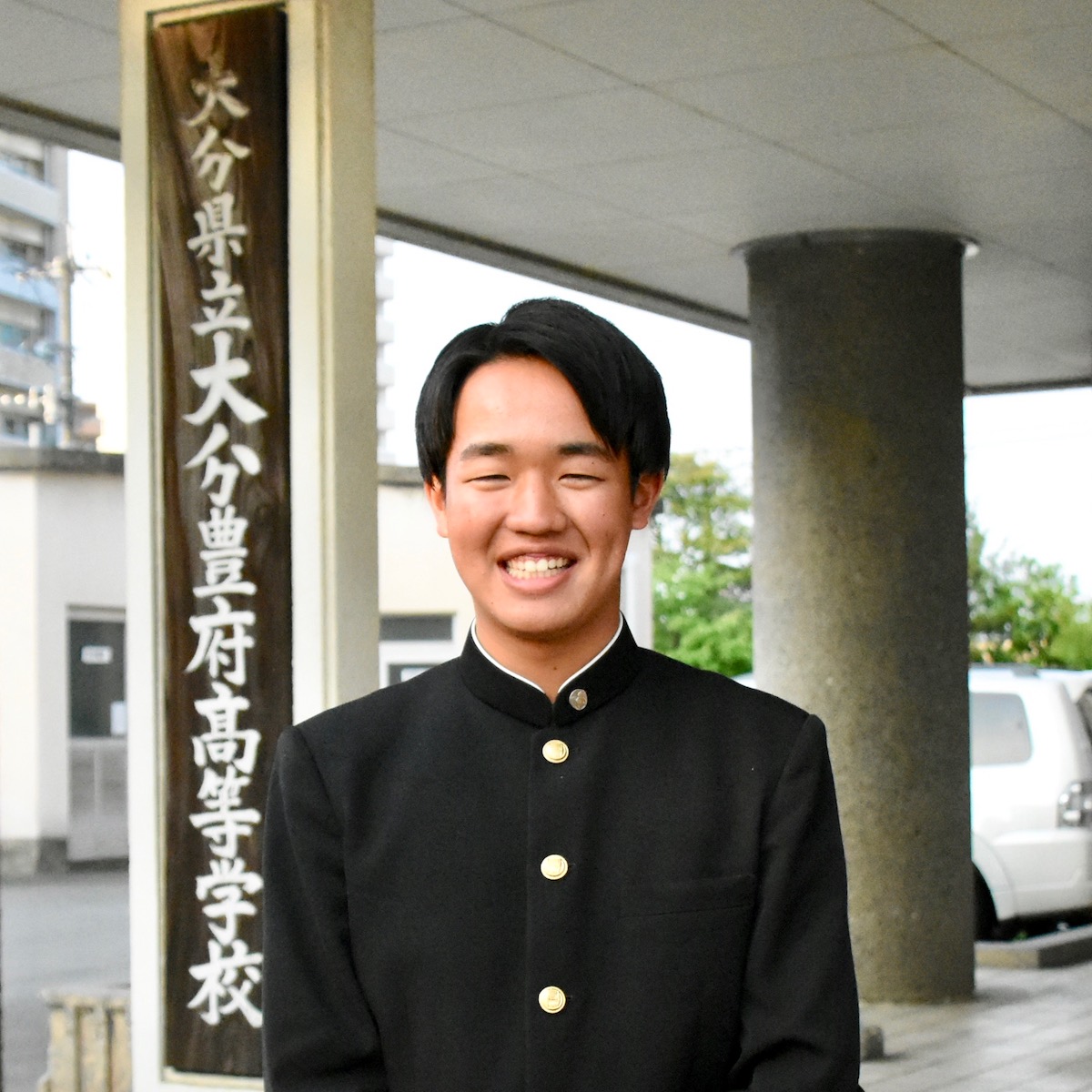 吹奏楽と野球の二刀流　新たな道を歩む沢村大智（大分豊府2年）