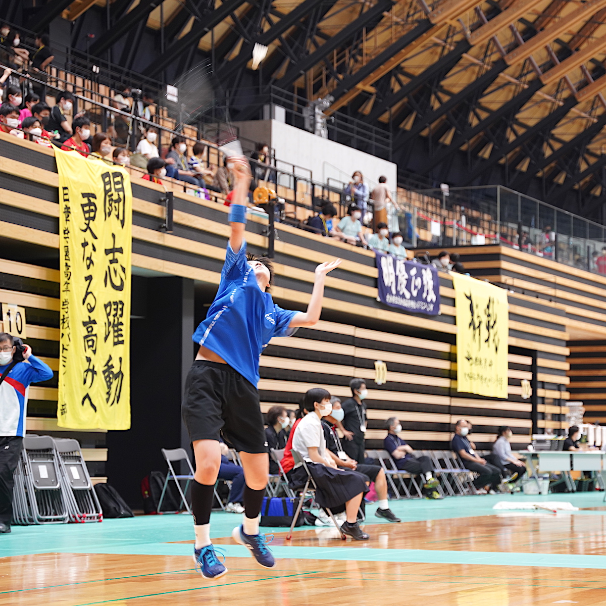 インターハイ出場校・選手紹介　バドミントン女子　技術の高さを生かし、上位を目指す桐原優佳（昭和学園３年）