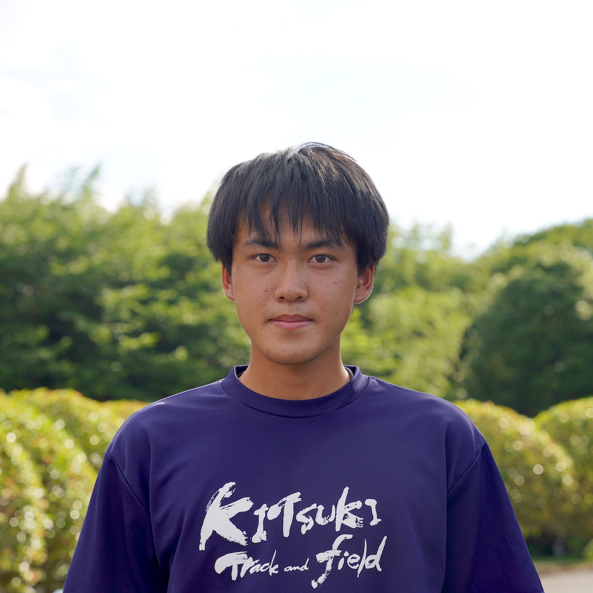 杵築高校陸上部　岩尾蓮（３年）　　file.524