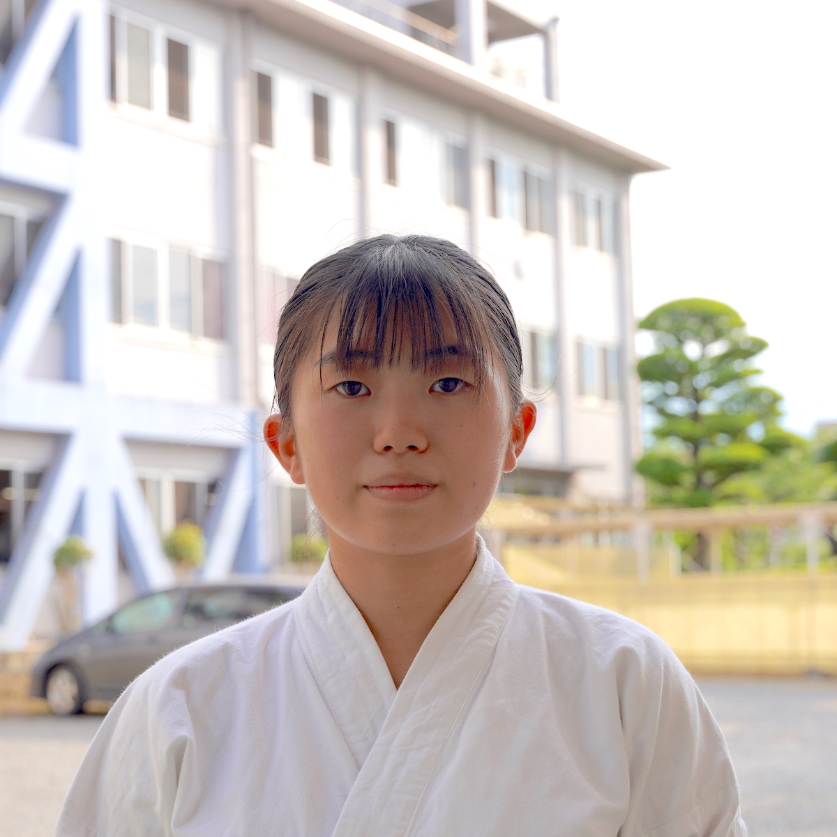 福徳学院高校なぎなた部　衛藤真歩（３年）　　file.525