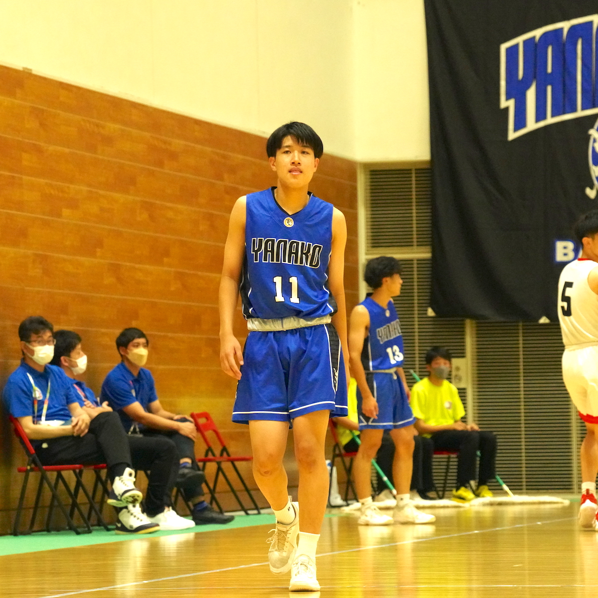 ３年生、夏物語2022　vol.1　バスケットボール男子　流れを変えるシックスマン福山侭（柳ケ浦３年）