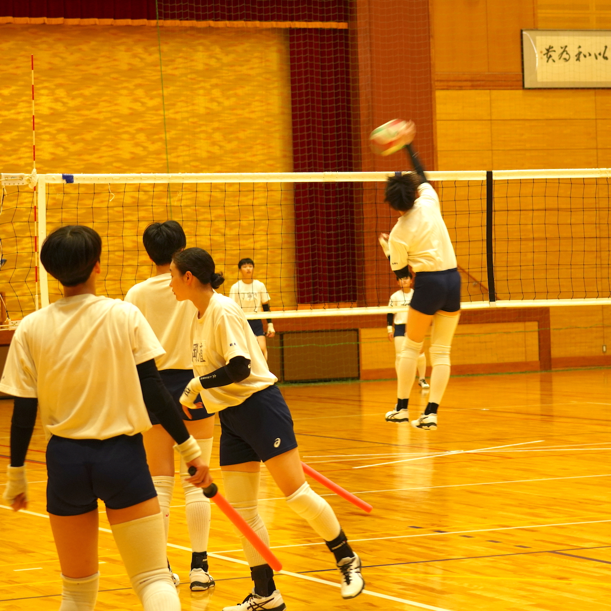 国体　バレーボール少年女子　敗戦の悔しさをバネに飛躍を誓う東九州龍谷