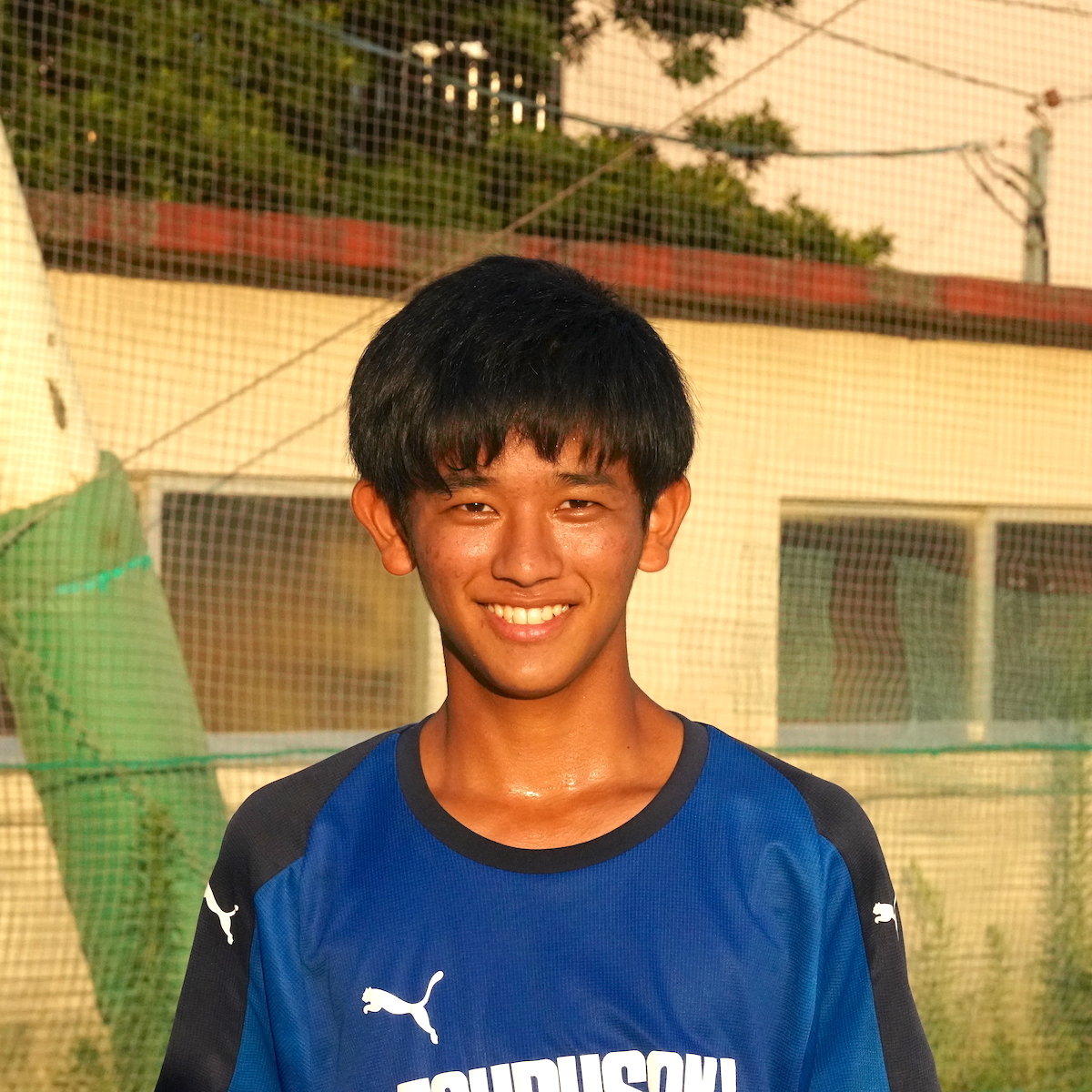 大分鶴崎高校サッカー部　川野竜聖（３年）　file.547