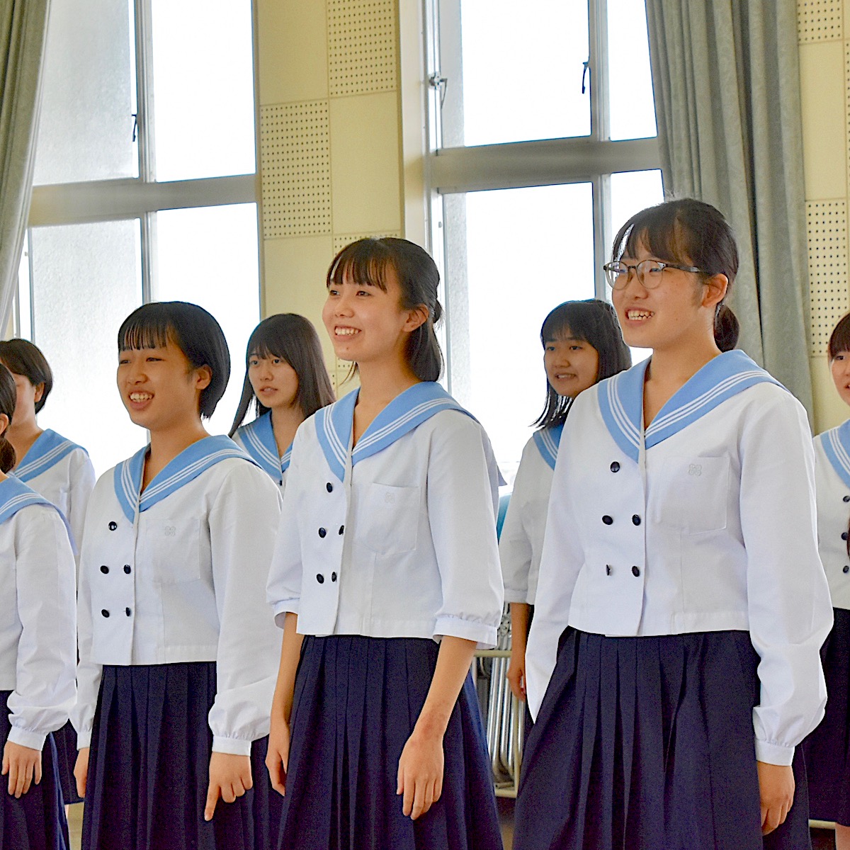県代表として九州大会へ　「感謝とリスペクト」の心で全国を目指す芸術緑丘高校合唱部